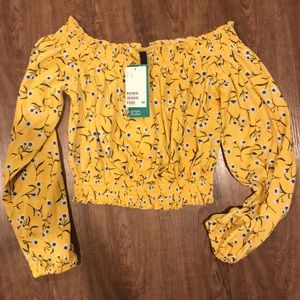 Floral Top NWT
